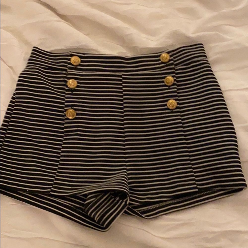 Striped shorts